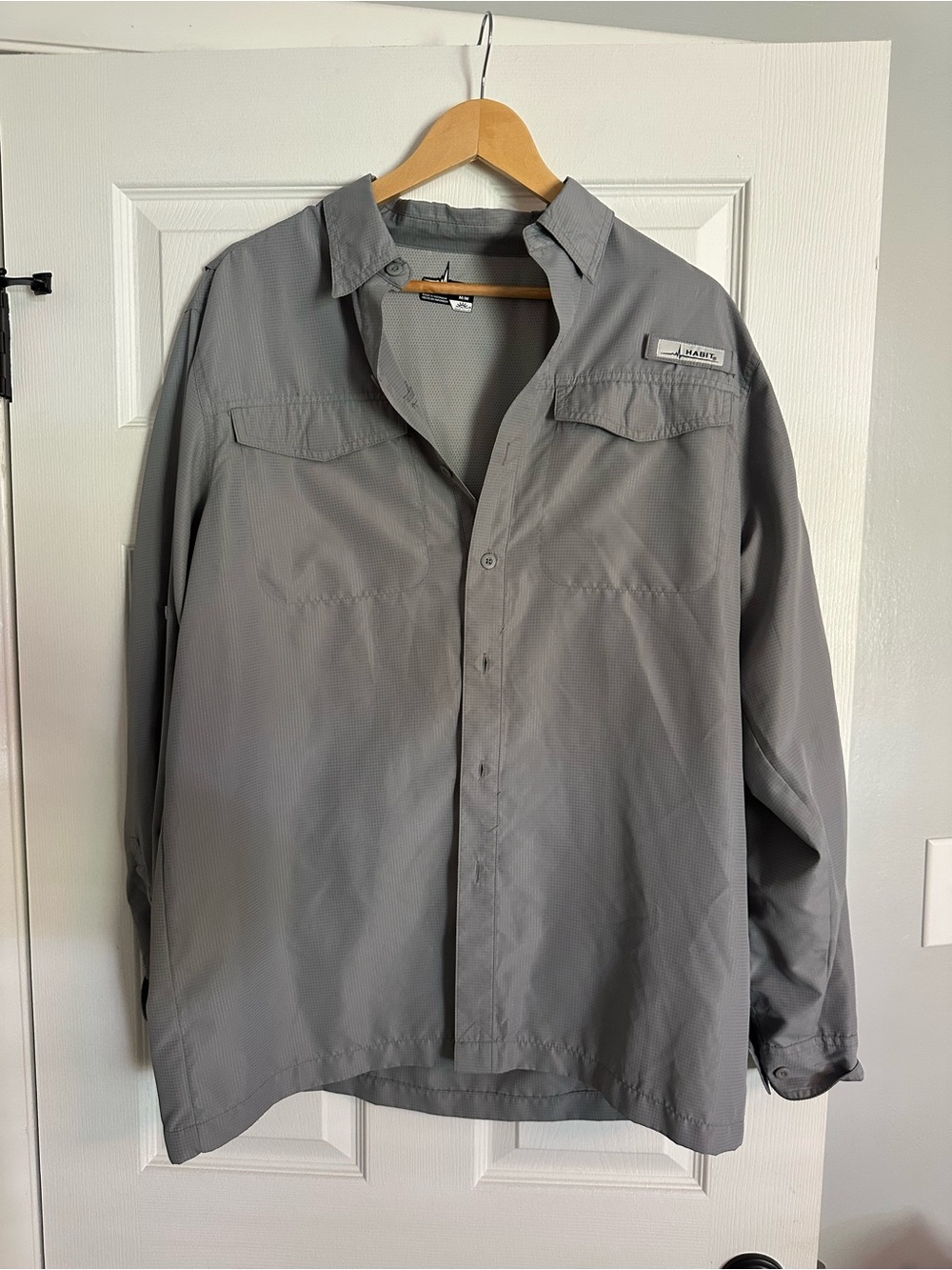 Habit Mens Fishing Shirt - M